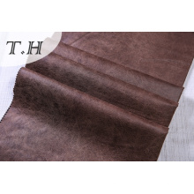 Microfiber Suede Upholstery Fabric Brown Design